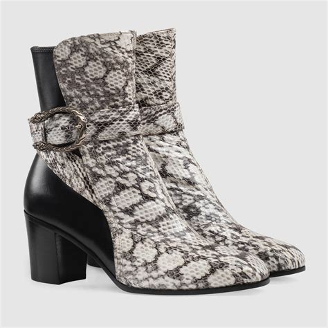 gucci sneak boots|gucci snakeskin ankle boots.